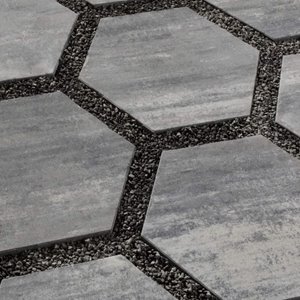 Bruk-Bet NOVATOR HEXAGON ECO gr 8 cm, COLOR-MIX