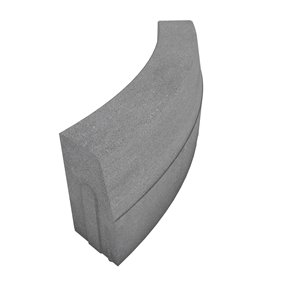 Polbruk KRAWĘŻNIK ŁUKOWY 15 cm wypukły